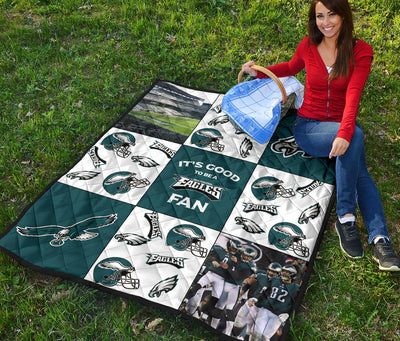 It's Good To Be A Philadelphia Eagles Fan Quilt