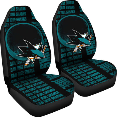 Gorgeous The Victory San Jose Sharks Car Seat Covers