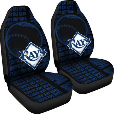 Gorgeous The Victory Tampa Bay Rays Car Seat Covers