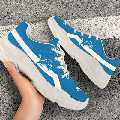 Edition Chunky Sneakers With Line Detroit Lions Shoes