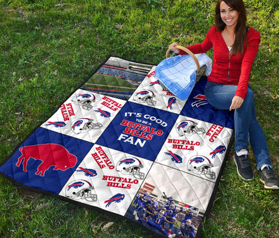 It's Good To Be A Buffalo Bills Fan Quilt