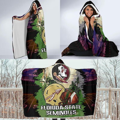 Pro Shop Florida State Seminoles Home Field Advantage Hooded Blanket