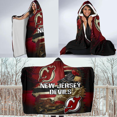 Pro Shop New Jersey Devils Home Field Advantage Hooded Blanket
