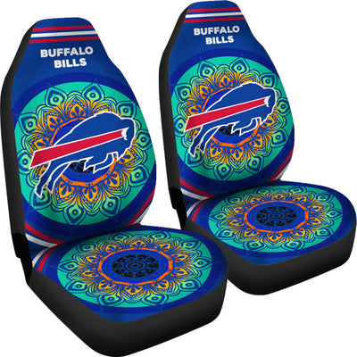 Unique Magical And Vibrant Buffalo Bills Car Seat Covers