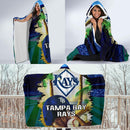 Pro Shop Tampa Bay Rays Home Field Advantage Hooded Blanket