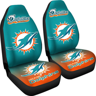 New Fashion Fantastic Miami Dolphins Car Seat Covers