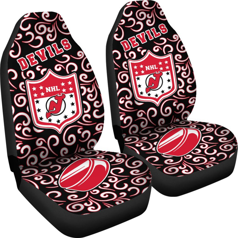 Artist SUV New Jersey Devils Seat Covers Sets For Car