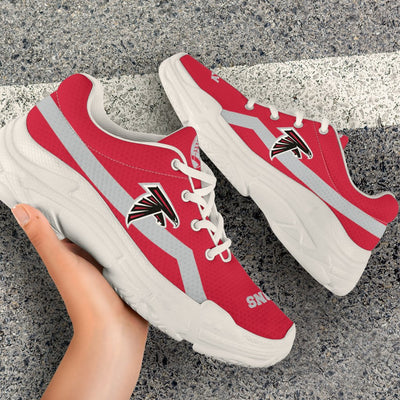 Edition Chunky Sneakers With Line Atlanta Falcons Shoes