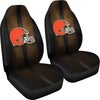 Incredible Line Pattern Cleveland Browns Logo Car Seat Covers