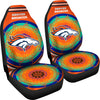 Unique Magical And Vibrant Denver Broncos Car Seat Covers