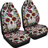 Party Skull Arizona Cardinals Car Seat Covers