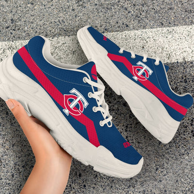 Edition Chunky Sneakers With Line Minnesota Twins Shoes