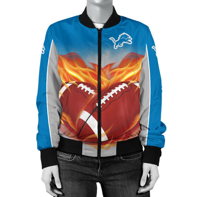 Playing Game With Detroit Lions Jackets Shirt For Women