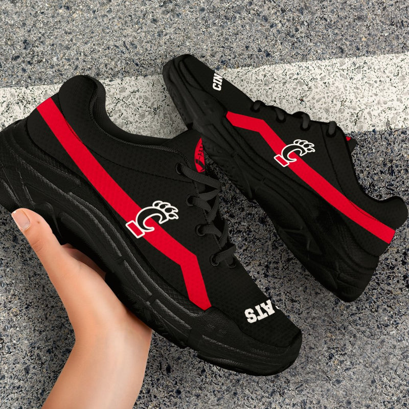 Edition Chunky Sneakers With Line Cincinnati Bearcats Shoes