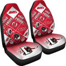 Colorful Pride Flag New Jersey Devils Car Seat Covers