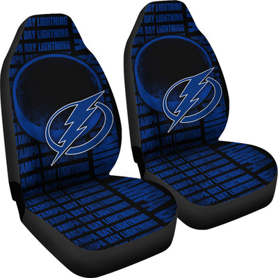 Gorgeous The Victory Tampa Bay Lightning Car Seat Covers