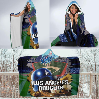 Pro Shop Los Angeles Dodgers Home Field Advantage Hooded Blanket
