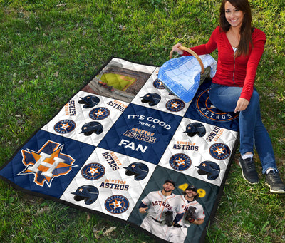 It's Good To Be A Houston Astros Fan Quilt