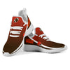 New Style Top Logo Cleveland Browns Mesh Knit Sneakers