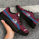 Edition Chunky Sneakers With Line Colorado Avalanche Shoes