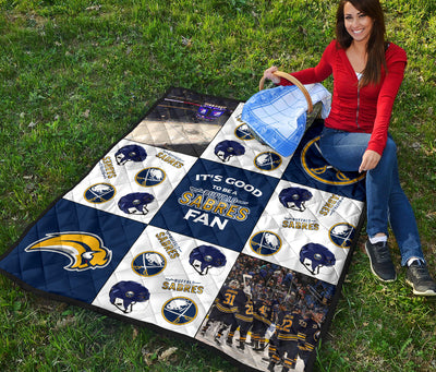 It's Good To Be A Buffalo Sabres Fan Quilt