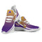 New Style Top Logo Minnesota Vikings Mesh Knit Sneakers