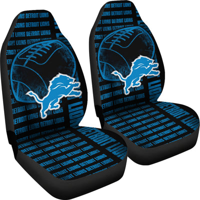 Gorgeous The Victory Detroit Lions Car Seat Covers