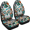 Party Skull Miami Dolphins Car Seat Covers