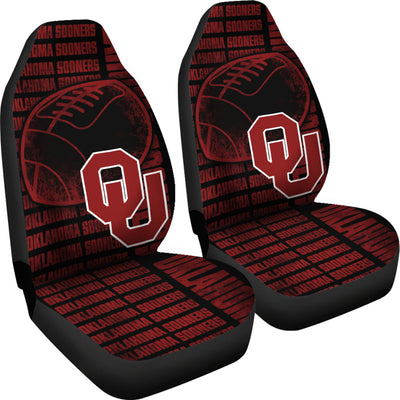 Gorgeous The Victory Oklahoma Sooners Car Seat Covers