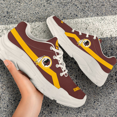 Edition Chunky Sneakers With Line Washington Redskins Shoes