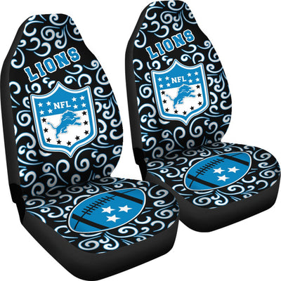 Artist SUV Detroit Lions Seat Covers Sets For Car