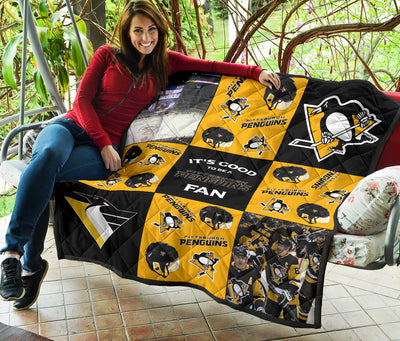 It's Good To Be A Pittsburgh Penguins Fan Quilt