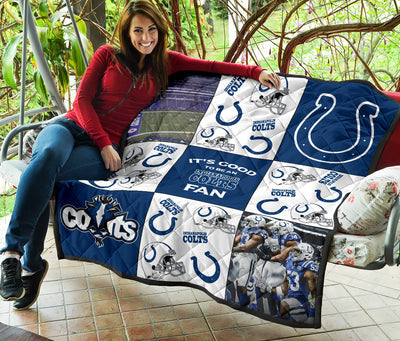 It's Good To Be An Indianapolis Colts Fan Quilt