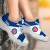 Colorful Logo Chicago Cubs Chunky Sneakers