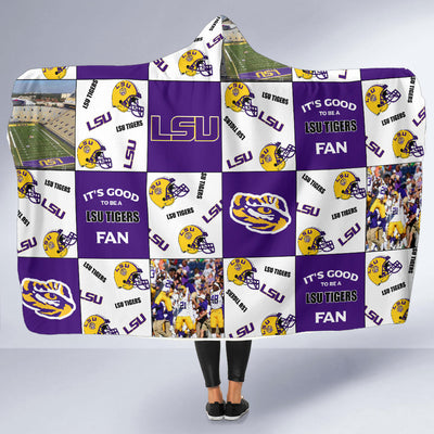 It's Good To Be A LSU Tigers Fan Hooded Blanket