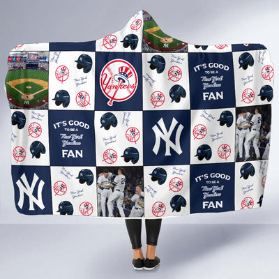 It's Good To Be A New York Yankees Fan Hooded Blanket