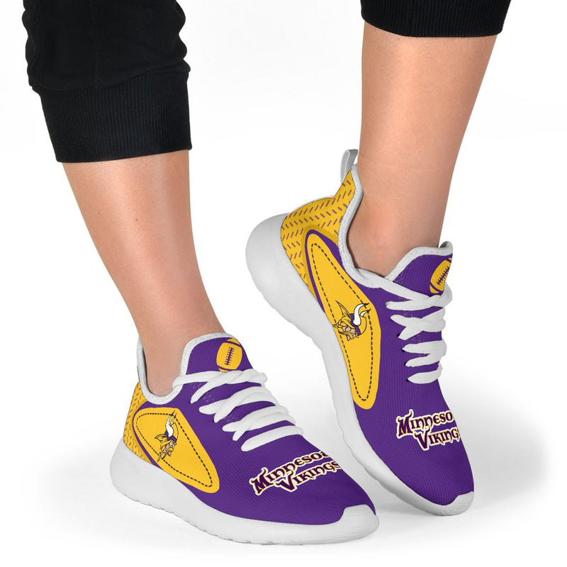 Legend React Minnesota Vikings Mesh Knit Sneakers