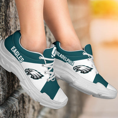 Colorful Logo Philadelphia Eagles Chunky Sneakers