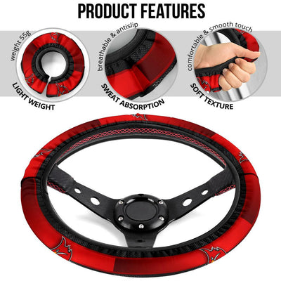 Incredible Tampa Bay Buccaneers Steering Wheel Cover