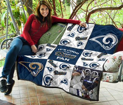 It's Good To Be A Los Angeles Rams Fan Quilt