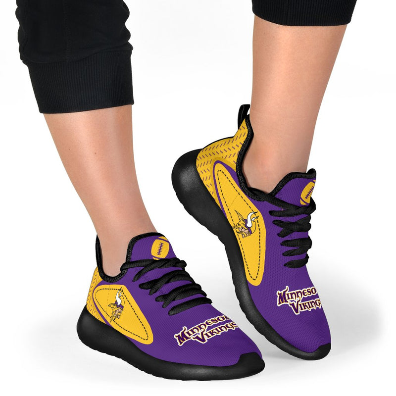 Legend React Minnesota Vikings Mesh Knit Sneakers