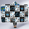 It's Good To Be A Carolina Panthers Fan Hooded Blanket