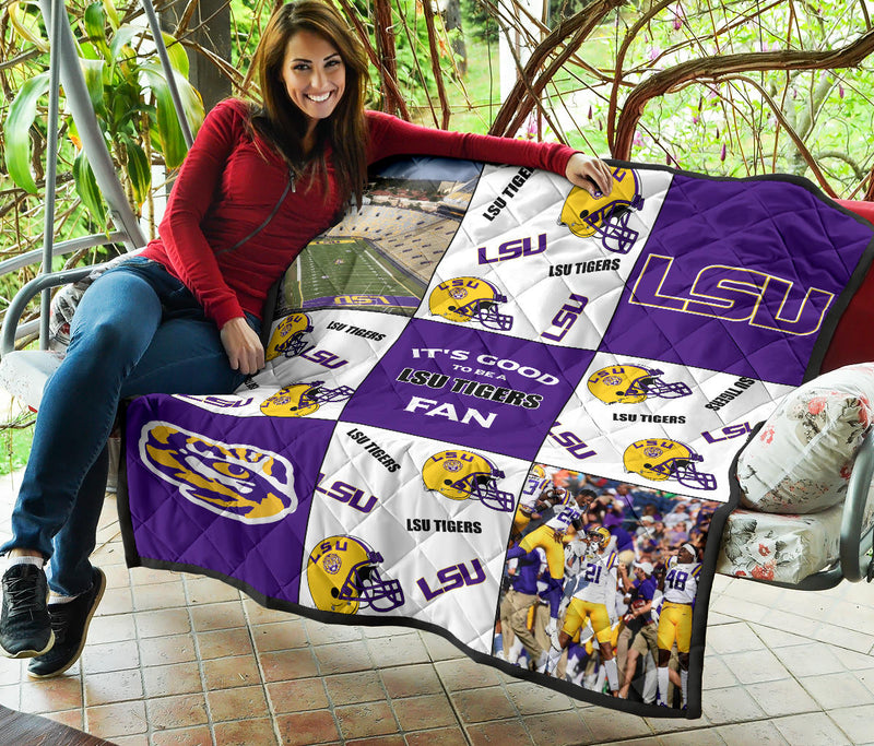 It's Good To Be A LSU Tigers Fan Quilt