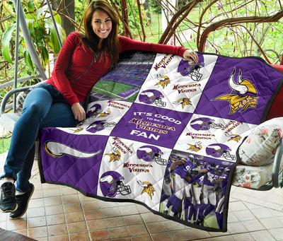 It's Good To Be A Minnesota Vikings Fan Quilt