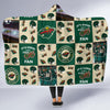 It's Good To Be A Minnesota Wild Fan Hooded Blanket