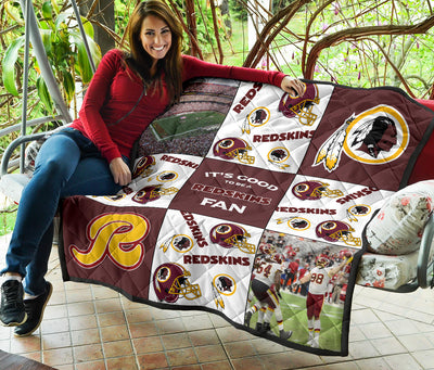 It's Good To Be A Washington Redskins Fan Quilt