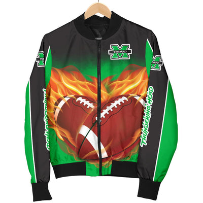 Playing Game With Marshall Thundering Herd Jackets Shirt