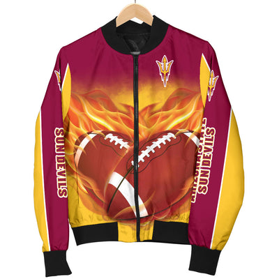 Playing Game With Arizona State Sun Devils Jackets Shirt For Women