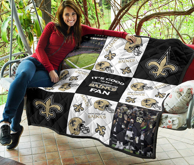 It's Good To Be A New Orleans Saints Fan Quilt