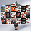 It's Good To Be A Cincinnati Bengals Fan Hooded Blanket